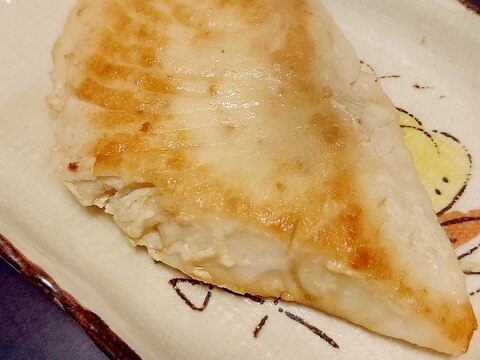【魚料理】まんだい（赤マンボウ）のバター醤油ソテー